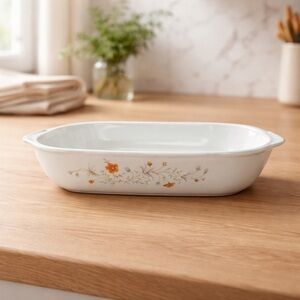 Vintage Pyrex “JAJ Emily/Spring Garden” Casserole/Roaster Dish